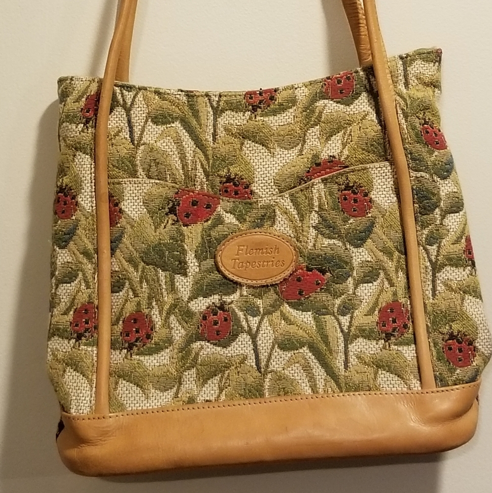 Unique Vintage Ladybug Purse
